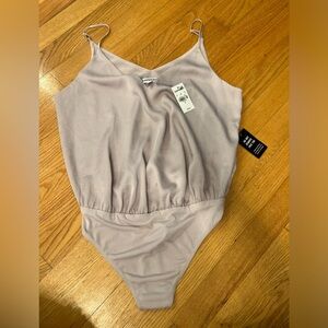 Sleeveless bodysuit Top